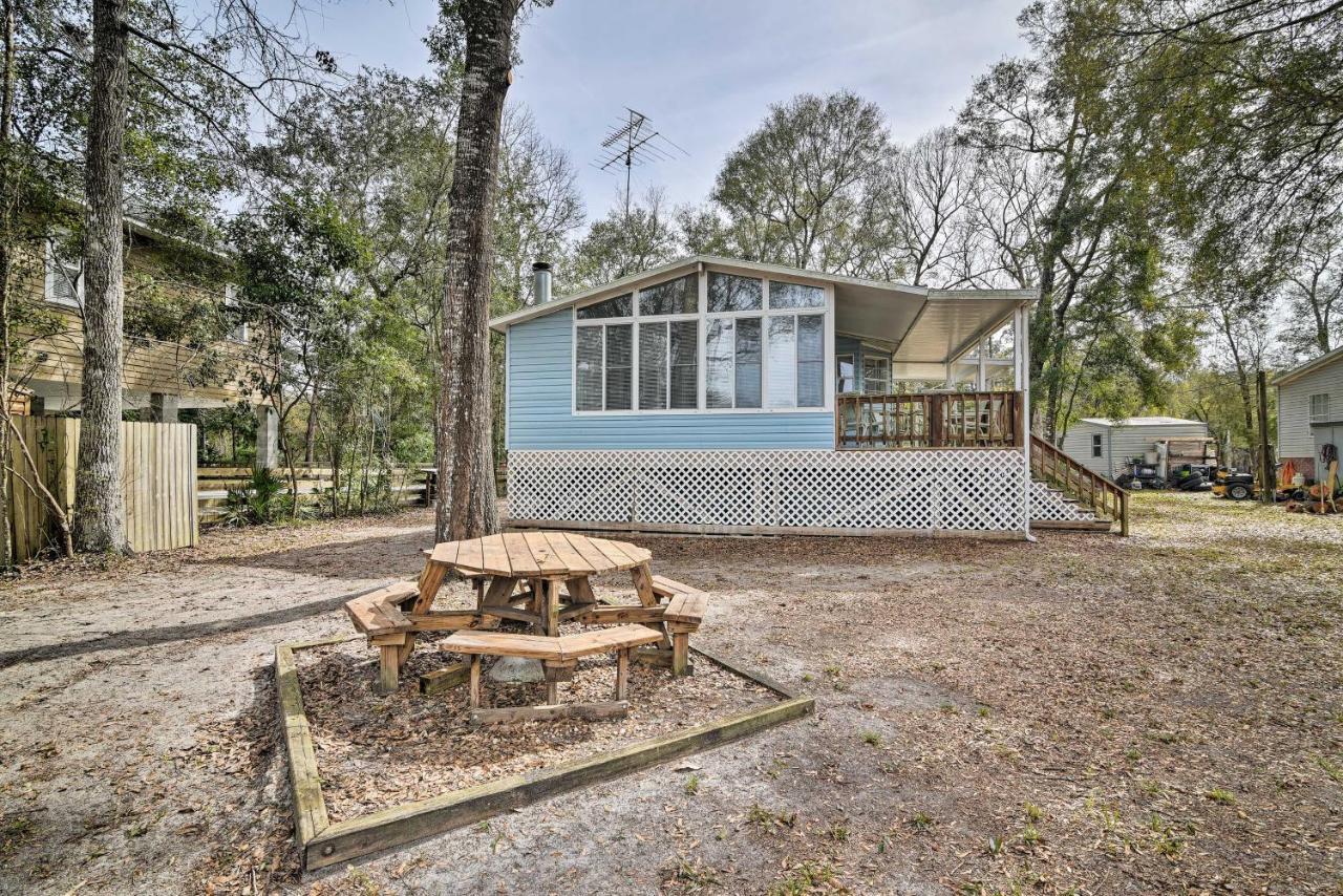 Fishing Paradise With Deck On Suwannee River Branford エクステリア 写真