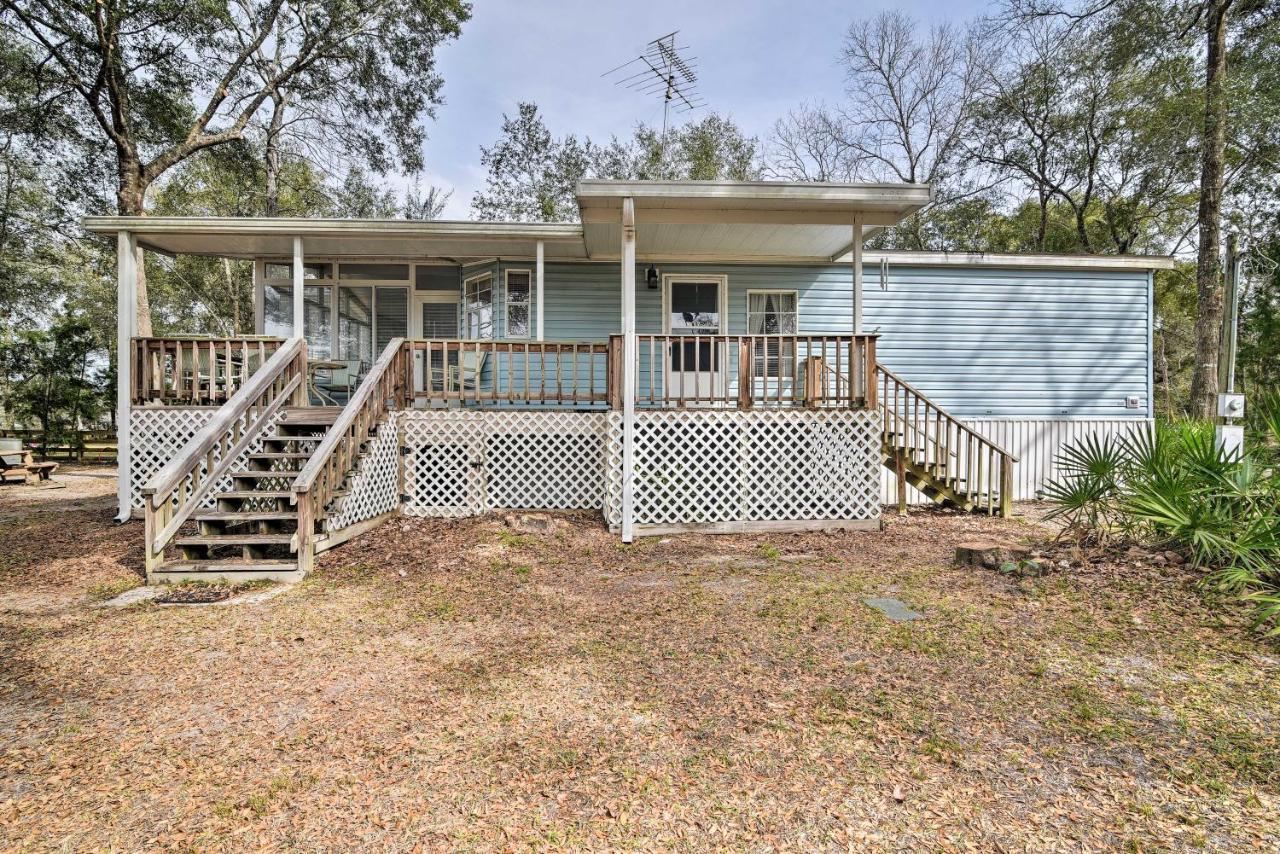 Fishing Paradise With Deck On Suwannee River Branford エクステリア 写真