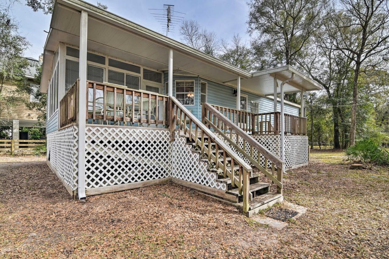 Fishing Paradise With Deck On Suwannee River Branford エクステリア 写真